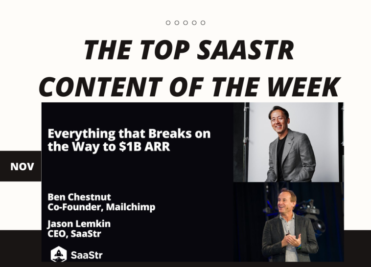 top-saastr-content-for-the-week:-algolia’s-ceo-and-cro,-mailchimp’s-co-founder,-divvy’s-cro-and-lots-more!