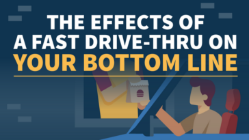 fast drive-thru on bottom line