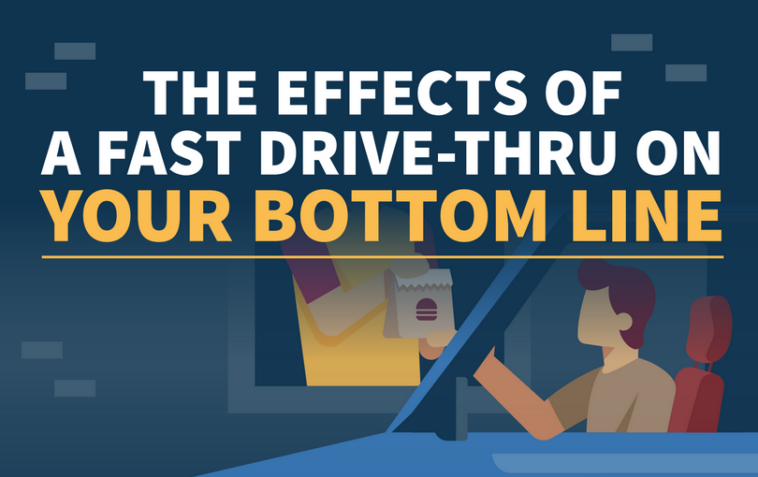 fast drive-thru on bottom line